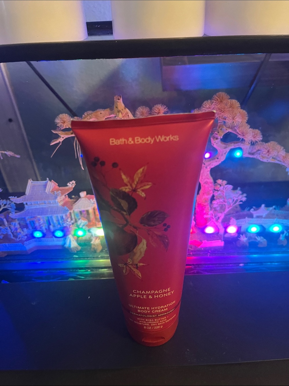 Bath & Body Works Champagne Apple & Honey Body Cream - Red Tube